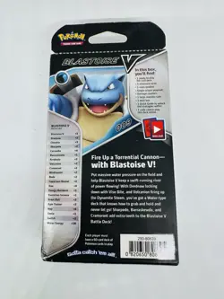 Pokemon TCG: Blastoise V Battle Deck - Factory Sealed - Image 2