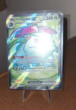 Venusaur ex 182/165 Sv: Scarlet & Violet 151 Holo - Image 2