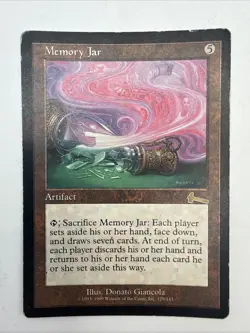 Memory Jar MTG Urza’s Legacy Rare MP Magic: The Gathering - Image 1