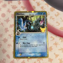 Pokemon TCG - Mimikyu SWSH136 - Celebrations Black Star Promo 2021 NM/M - Image 1