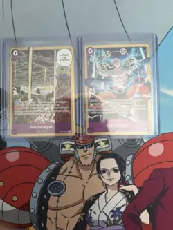 Bandai One Piece Card Game OP-15 Mamaragan Event Purple SR OP15-078 2-Card Lot - Image 2