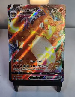 Pokemon Charizard VMAX 020/189 Darkness Ablaze Ultra Rare Full Art Holo - Image 1