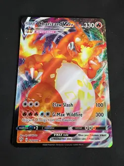 Pokemon TCG Charizard VMAX Darkness Ablaze 020/189 Holo Ultra Rare Card - NM - Image 1
