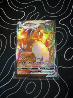 Pokemon TCG Charizard VMAX Darkness Ablaze 020/189 Holo Ultra Rare - Image 1