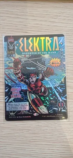 Elektra, Daughter [...] | Foil | Borderless | MTG | MSH | Near Mint | English EN - Image 1