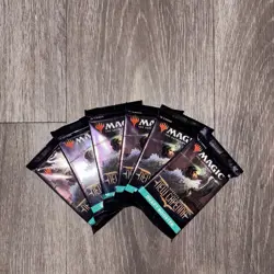 Magic The Gathering Wizards of The Coast Card Draft Booster Sealed New Packs - Image 1