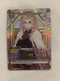 Union Arena TCG Demon Slayer Kyojuro Rengoku (011) UE05BT/KMY-2-011 R* Alt Art - Image 1