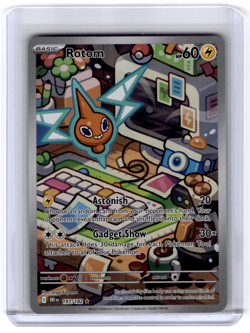 Pokemon TCG Rotom 197/182 Destined Rivals Full Art Illustration Rare Holo - Image 1