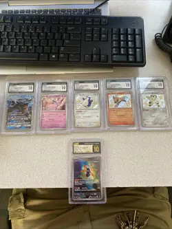 GEM MINT 10 Various Pokemon Cards CGC Graded Cards - Image 1