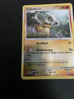 Pokemon TCG Cubone Legends Awakened Card 90/146 Reverse Holo Rare 2008 MP - Image 4