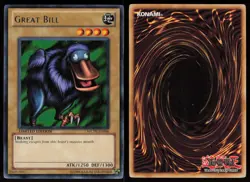 Great Bill WCPP-EN006 World Championship 2010 Card Limited Rare YU-GI-OH - Image 3