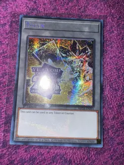 Yugioh Card Token Yugi MP24-EN051 Secret Rare 25th Anniversary Tin Not Blue Eyes - Image 1