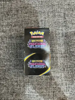 Pokemon Mega Evolution Phantasmal Flames Half Booster Box (18 Packs) Unsealed - Image 1