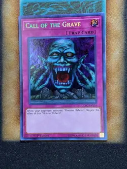 Yugioh Call Of The Grave LCKC-EN103 Secret Rare 1st Ed NM - Image 1