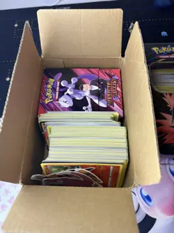 Box Full Of Pokemon Cards - Image 1