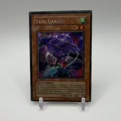 Konami Yu-Gi-Oh! TCG Yata-Garasu Legacy of Darkness LOD-000 Secret Rare Holo 1st - Image 1