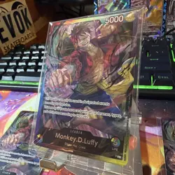 Monkey.D.Luffy (Release Event Leader) - One Piece TCG - English NM Promo SEALED - Image 2