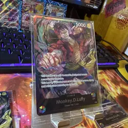 Monkey.D.Luffy (Release Event Leader) - One Piece TCG - English NM Promo SEALED - Image 3