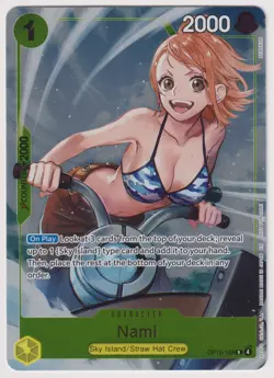 Nami OP15-108 Dash Pack Promo NM One Piece TCG English - Image 1