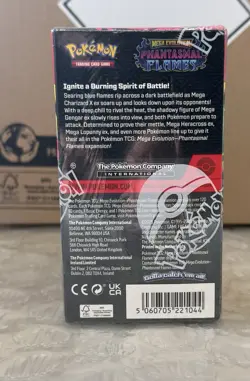 Pokemon TCG Phantasmal Flames Half Booster Box Sealed English Brand New - Image 2