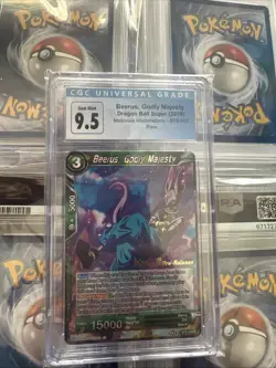 Dragon Ball Super Card Beerus Godly Majesty BT8-053 R Judge Promo PSA 10 GEM MT - Image 1