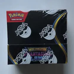Sealed Pokemon TCG Mega Evolution: Phantasmal Flames Booster Box 360 English - Image 1