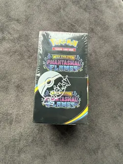 Pokemon TCG Phantasmal Flames Half Booster Box 18-Pack English UK SEALED - Image 1