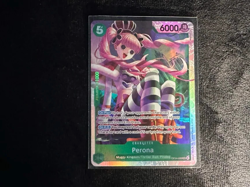 One Piece TCG OP14-033 Perona OP14 The Azure Sea's Seven mint+ ENGLISH - Image 1