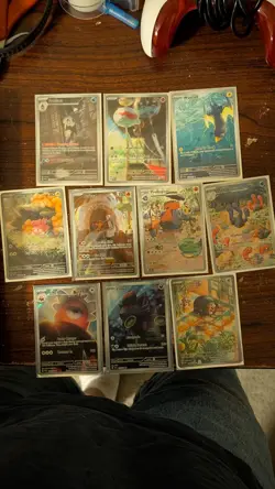 Pokemon Illustration Rare Card Lot ( Twilight, Shrouded, & Paldean Fates) LP/NM - Image 1