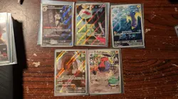 Pokemon Illustration Rare Card Lot ( Twilight, Shrouded, & Paldean Fates) LP/NM - Image 2