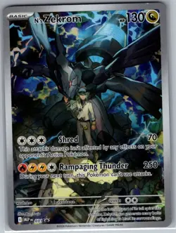 N's Zekrom MEP 031 ME: Mega Evolution Promo - Pokemon Card - NM - Image 1