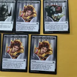 Magic The Gathering - Planeswalker Emblem Cards Lot of 15 - Image 5