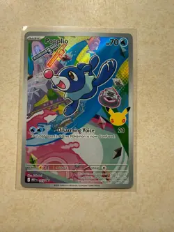Popplio 045 Holo Promo ME: Mega Evolution Promo Pokemon Holo Near Mint - Image 1