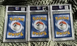 3 Card Pokemon 2024 SSP Lot Megaton Blower Scramble Switch Miracle Headset PSA 9 - Image 2