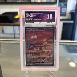 Pokemon TCG Mew EX Black Star Promo SVP 053 Grade Ace 10 - Image 1