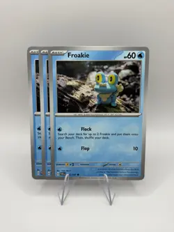 Yuka Mori Froakie Twilight Masquerade 956/167 NM Pokemon Cards - Image 1