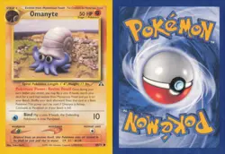 OMANYTE 60/75 COMMON NEO DISCOVERY POKEMON 1ST EDITION NEAR MINT - Image 3