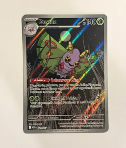 Pokemon TCG - Dustox 220/217 Ascended Heroes Illustration Rare NM - Image 1