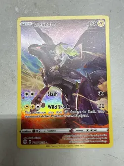 Zekrom TG05/TG30 Holo Brilliant Stars Trainer Gallery Pokemon NM - Image 1