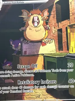 Raticate 099/088 ME03: Perfect Order Illustration Rare Pokemon TCG NM - Image 1