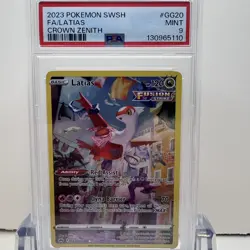 2023 POKEMON SWORD & SHIELD CROWN ZENITH #GG20 FULL ART/LATIAS - PSA 9 MINT - Image 1