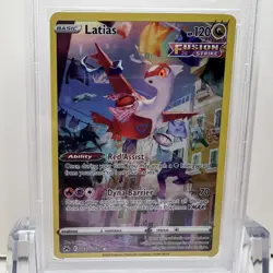 2023 POKEMON SWORD & SHIELD CROWN ZENITH #GG20 FULL ART/LATIAS - PSA 9 MINT - Image 4