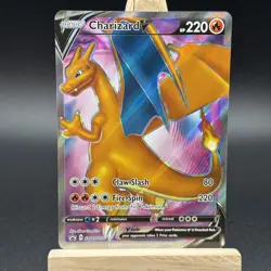 Charizard V - SWSH050 - SWSH: Sword & Shield Promo Pokemon Card - Image 2