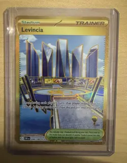 Levincia 244/182 Sv10 Pokemon Destined Rivals Hyper Rare Holo FA - Image 1