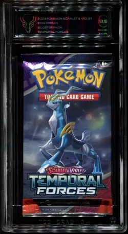 Temporal Forces Booster Pack Graded TCG 9.5 English Pokemon Card - Image 1