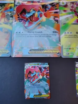 Pokemon TCG Mega Evolution Ascended Heroes 3x Jumbo Lenticular + 3x ex Promo NM - Image 3
