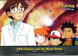 #EP6 Clefairy and the Moon Stone - Topps Pokemon Series 2 - Blue Logo - Image 1