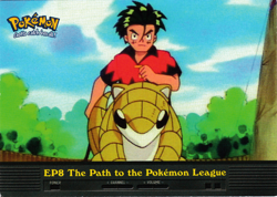 #EP8 The Path to the Pokemon League - Topps Pokemon Series 2 - Blue Logo - Image 1