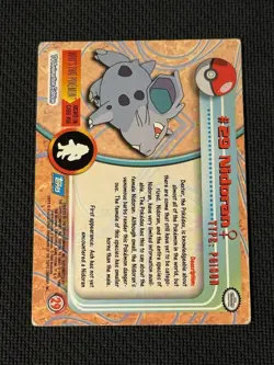#29 Nidoran MP - Pokemon Topps Series 1 - Image 2