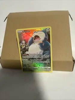 Pokemon TCG Snorlax TG10/TG30 Lost Origin Trainer Gallery Holo LP - Image 2